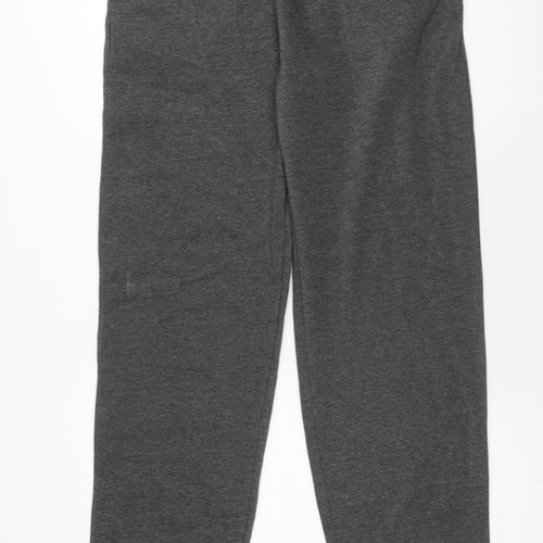 Rydale Mens Grey Cotton Sweatpants Trousers Size L Regular Drawstring