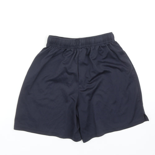 Sondico Boys Blue Polyester Sweat Shorts Size 13 Years Regular Drawstring