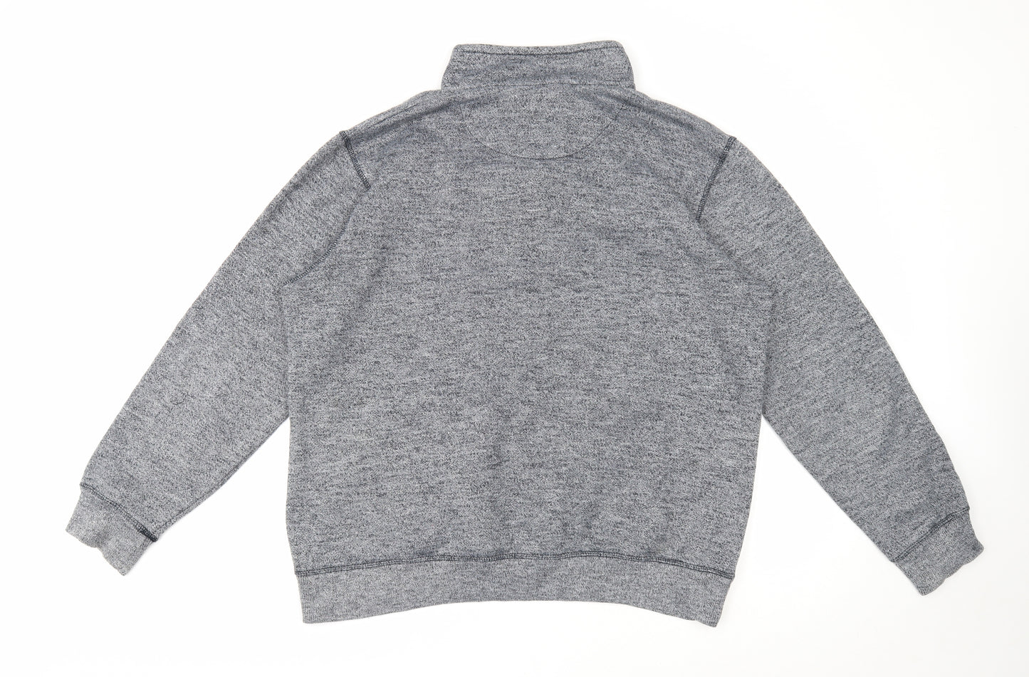 BHS Mens Grey Cotton Pullover Sweatshirt Size L