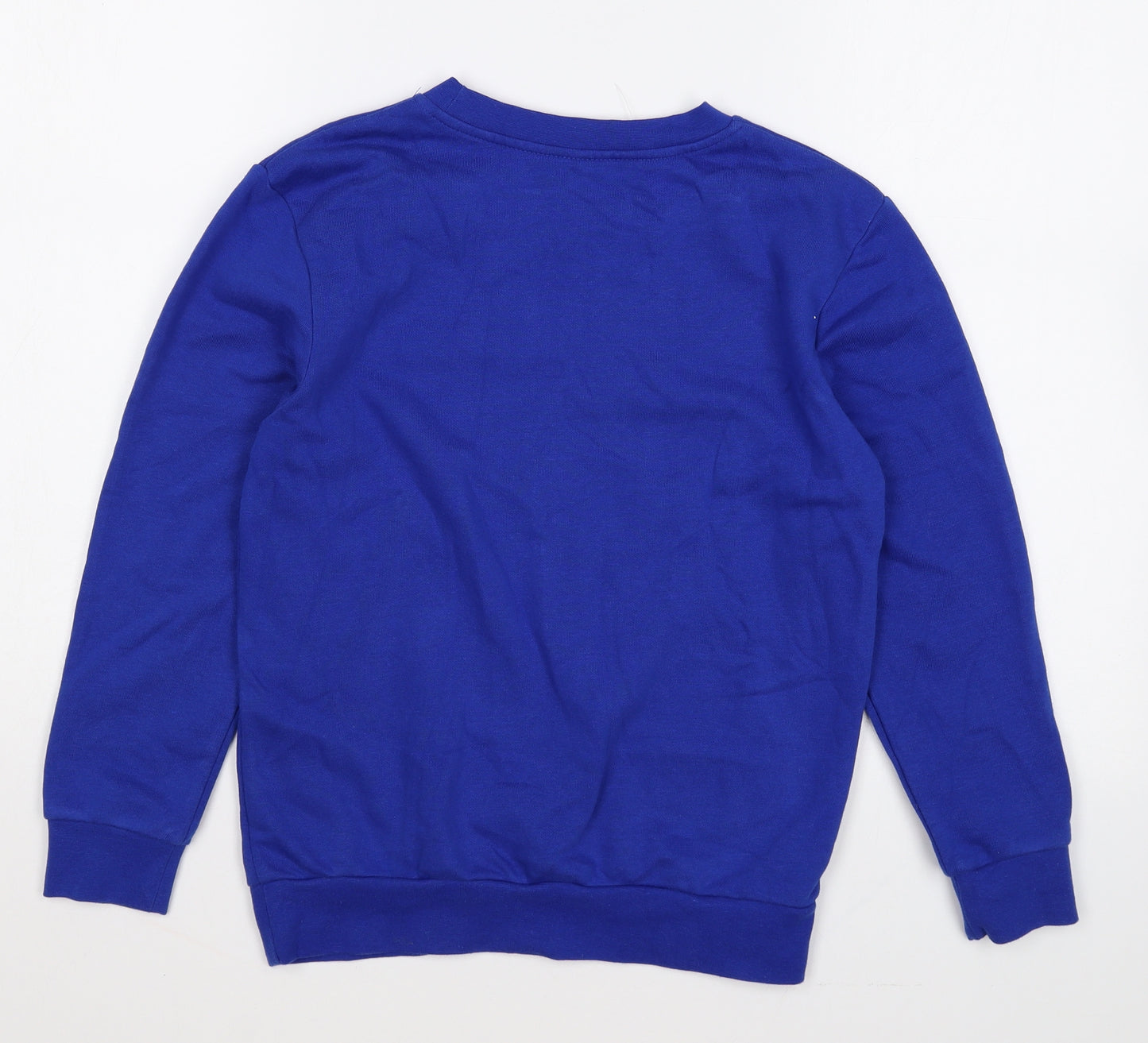 George Girls Blue Polyester Pullover Sweatshirt Size 8-9 Years Pullover