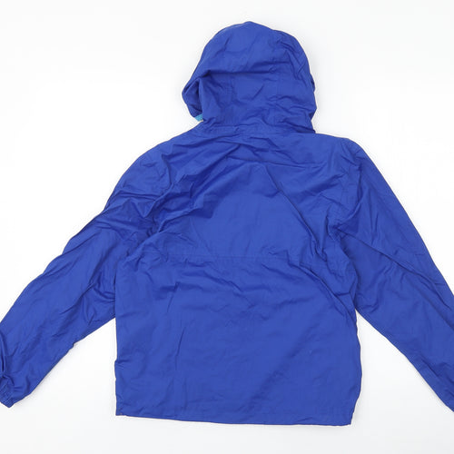 Freedom Trail Girls Blue Jacket Size 11-12 Years Zip