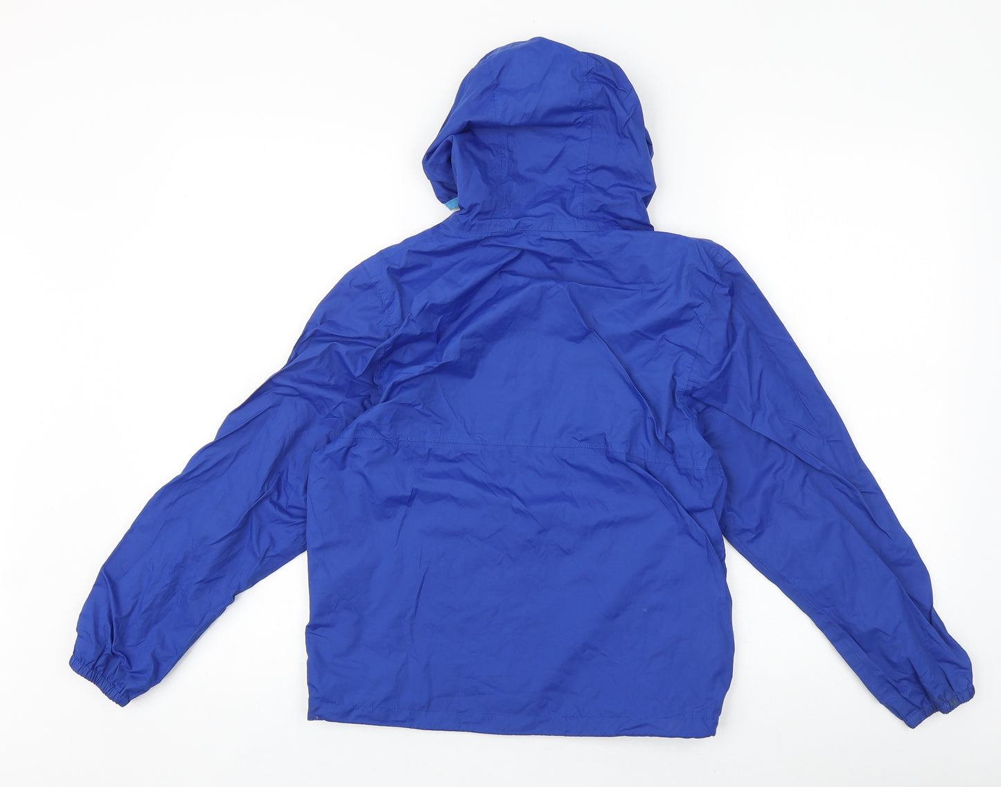 Freedom Trail Girls Blue Jacket Size 11-12 Years Zip