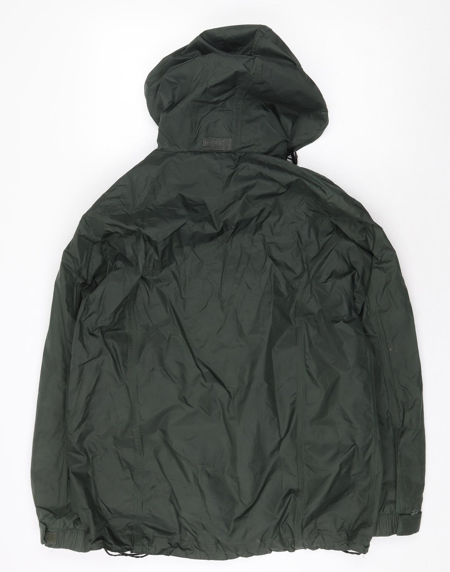 Peter Storm Mens Green Rain Coat Coat Size S Zip
