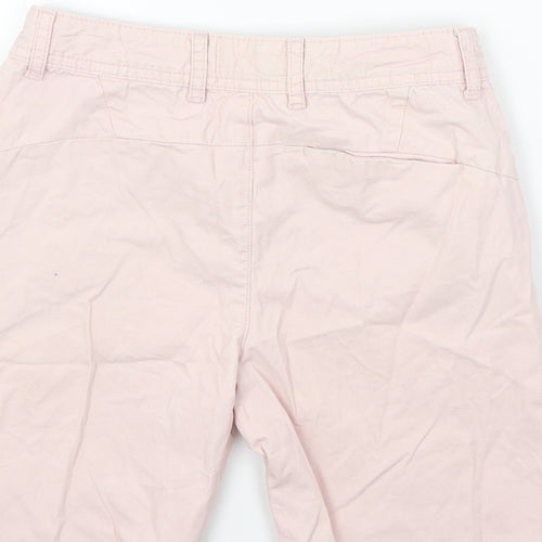 Urban Boys Pink Cotton Chino Shorts Size 10 Years L8 in Regular Buckle