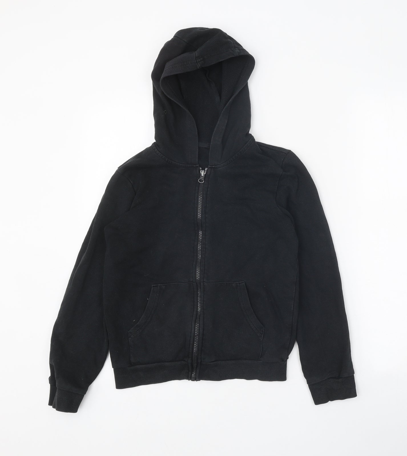 George Boys Black Jacket Size 10-11 Years Zip