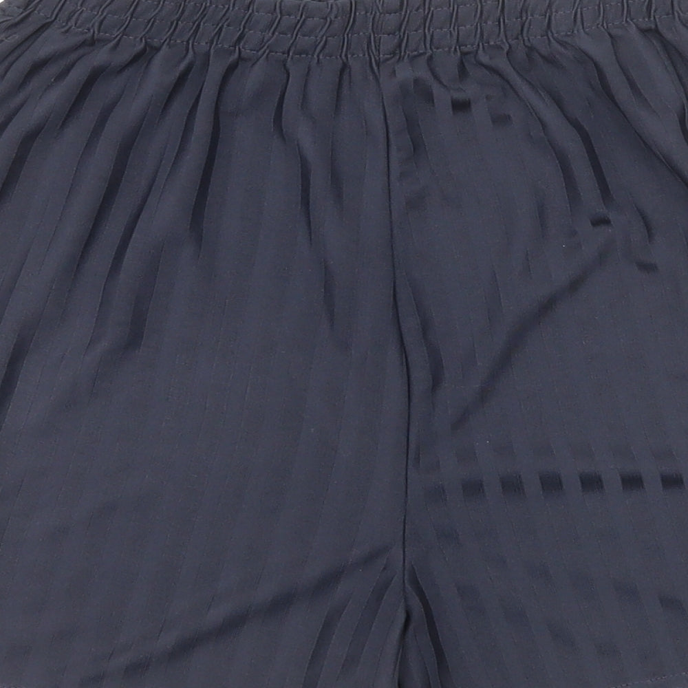TU Boys Blue Polyester Sweat Shorts Size 13 Years Regular