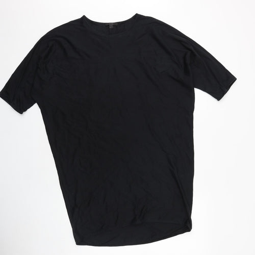 COS Womens Beige Viscose Basic T-Shirt Size 6 Round Neck