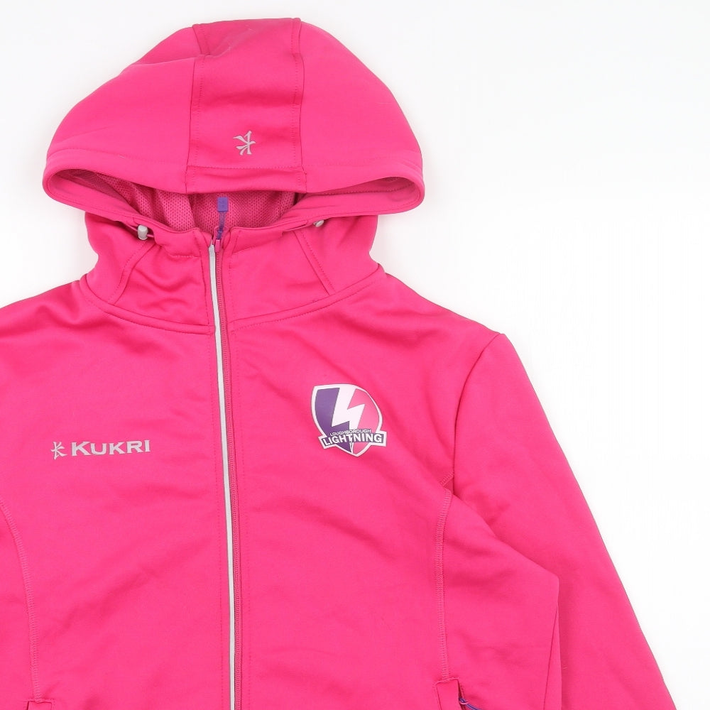 Kukri Womens Pink Jacket Size 14 Zip