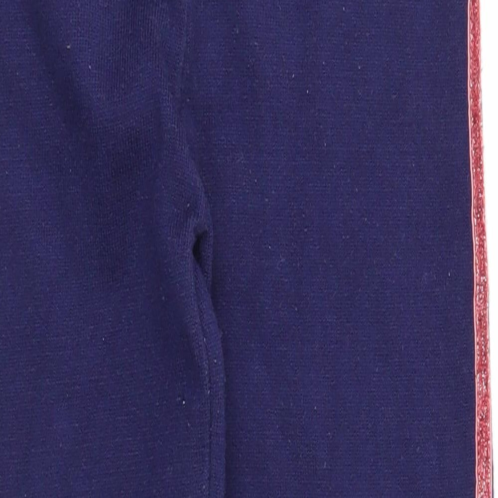 Primark Girls Blue Viscose Jogger Trousers Size 12-13 Years Regular Pullover