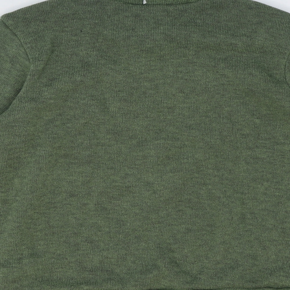 Quechua Boys Green Polyester Pullover Sweatshirt Size 10 Years Pullover