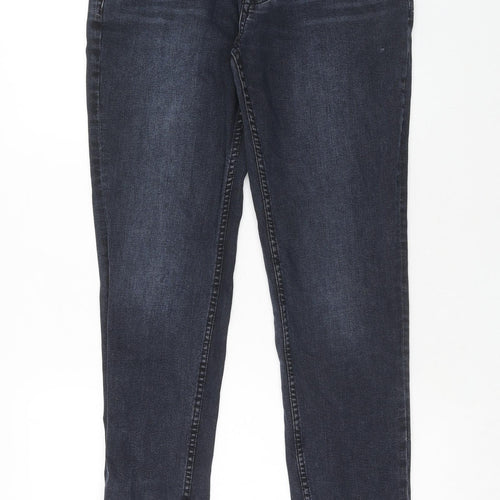Denim & Co. Mens Blue Cotton Skinny Jeans Size 30 in L32 in Slim Button