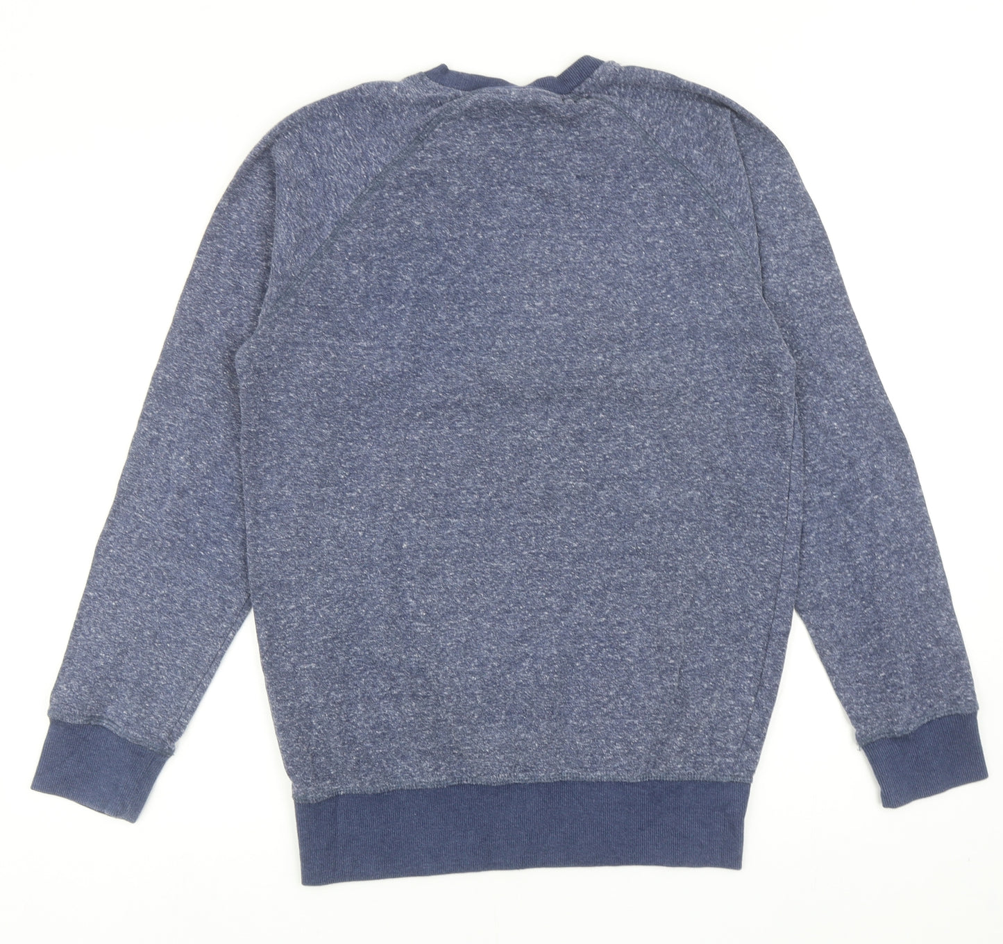 Matalan Mens Blue Polyester Pullover Sweatshirt Size S