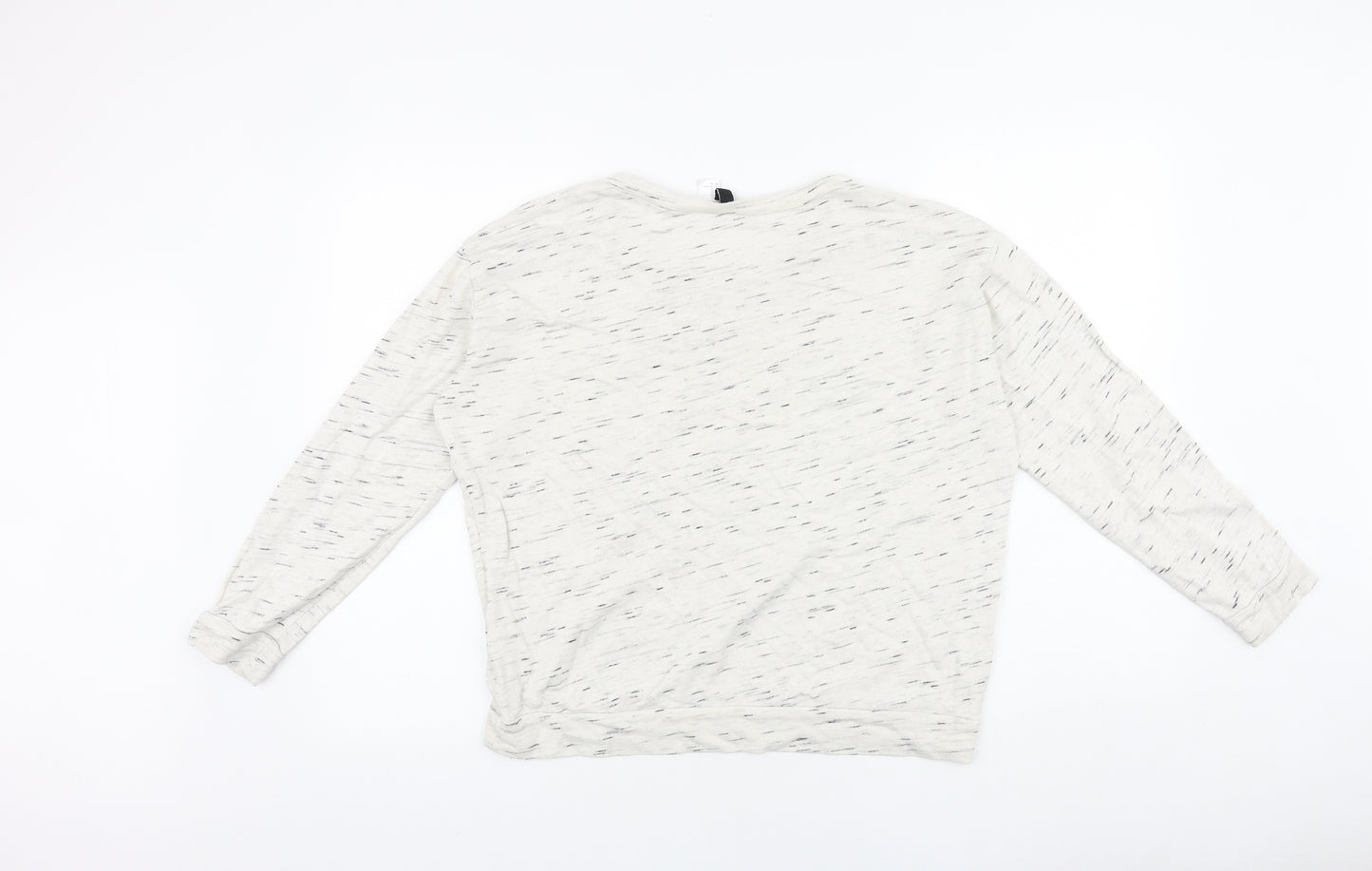 H&M Mens Beige Cotton Pullover Sweatshirt Size M - Epic Weekend