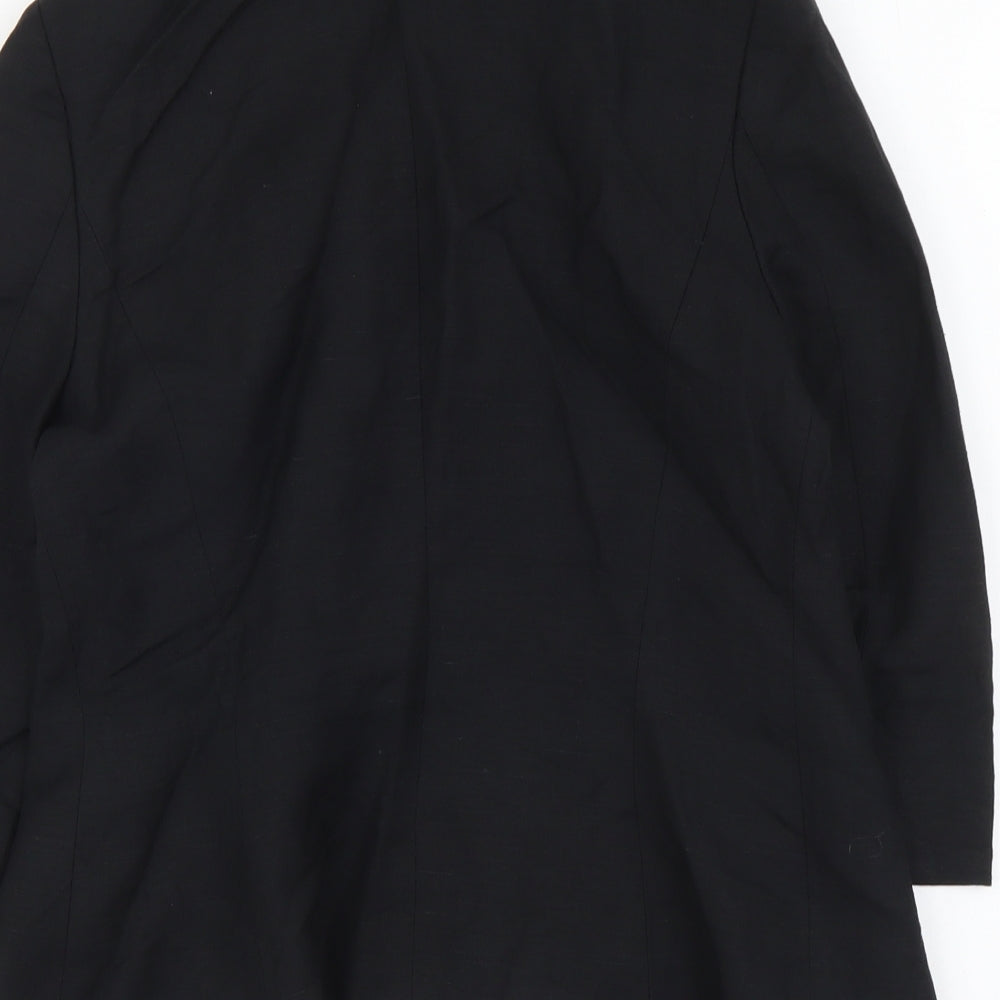 G2000 Womens Black Linen Jacket Blazer Size XL