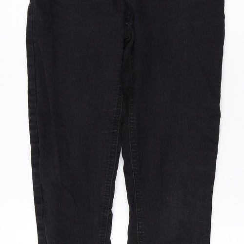 Marks and Spencer Womens Black Cotton Jogger Leggings Size 10