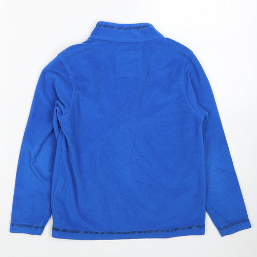 Regatta Boys Blue Polyester Pullover Sweatshirt Size 7-8 Years Pullover