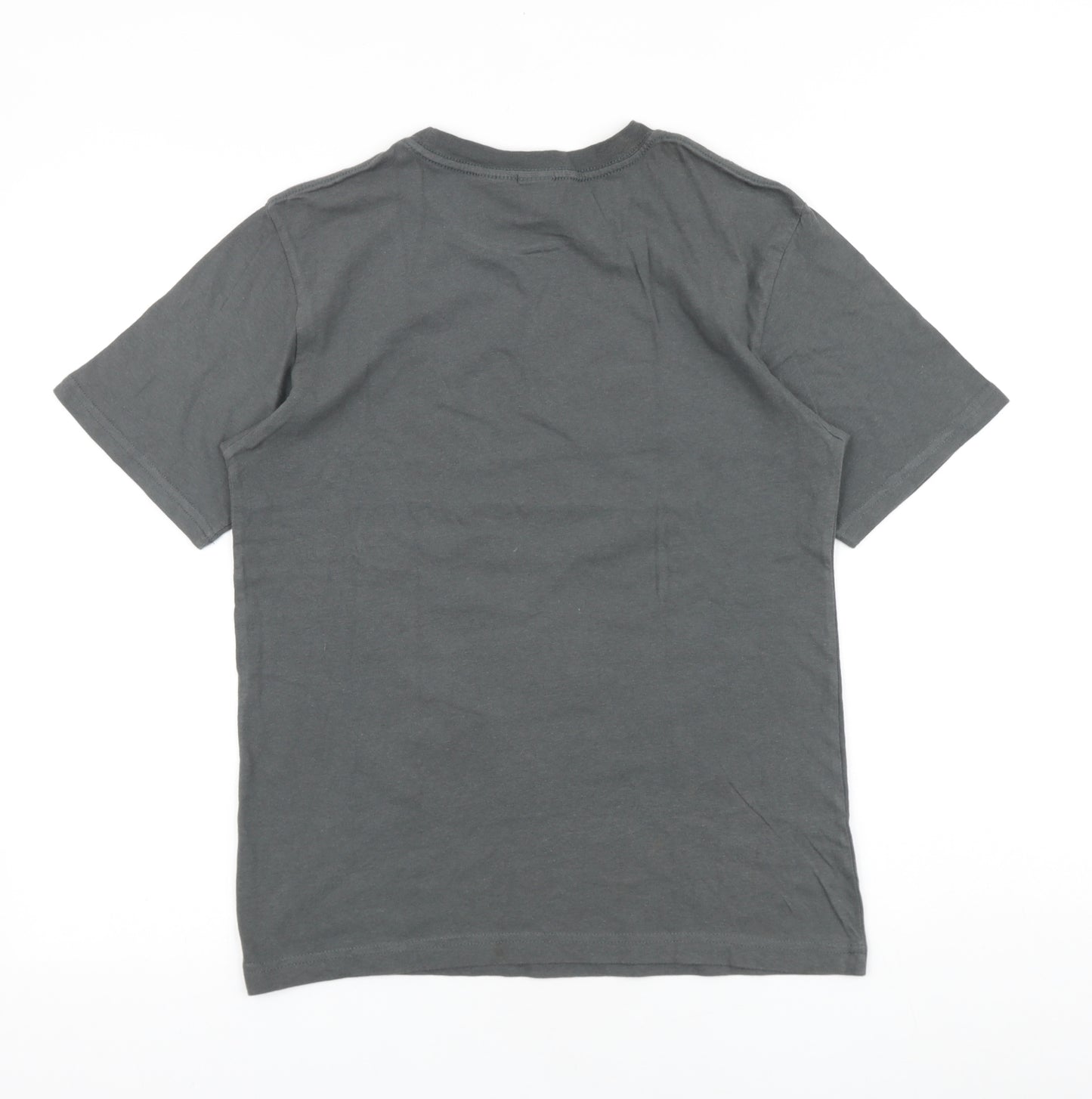 LEGO Boys Grey 100% Cotton Basic T-Shirt Size XL Round Neck Pullover - Batman