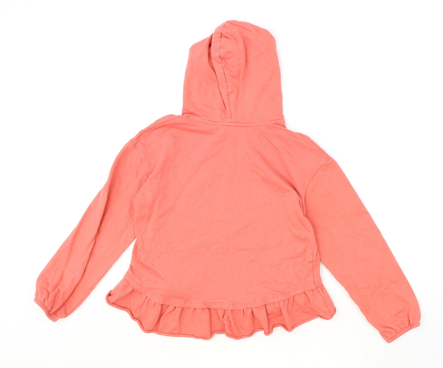 George Girls Pink 100% Cotton Pullover Hoodie Size 8-9 Years Pullover - Stay Wonderful