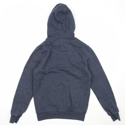 Primark Mens Blue Cotton Pullover Hoodie Size XS