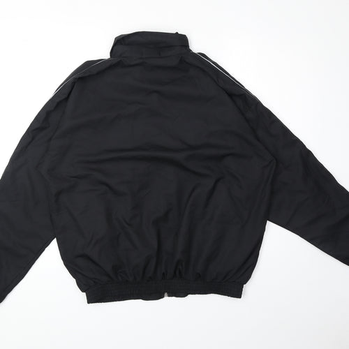 Mariagulina Mens Black Jacket Size S Zip