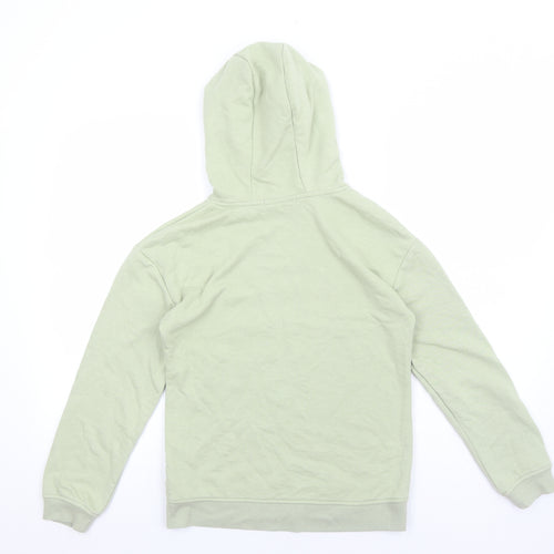 Primark Girls Green Cotton Pullover Hoodie Size 11-12 Years Pullover - Together