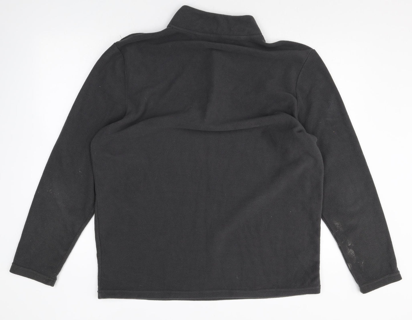 Avenue Mens Grey Polyester Pullover Sweatshirt Size L