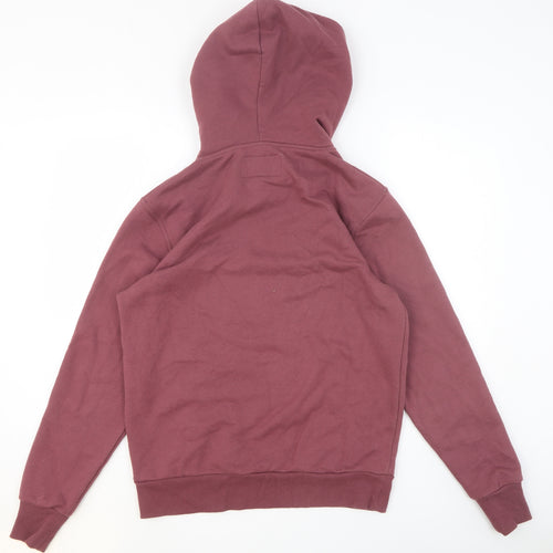 Brakeburn Mens Red Cotton Pullover Hoodie Size S - Blood, Sweat and Gears