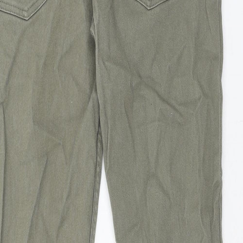 Denim & Co. Mens Green Cotton Skinny Jeans Size 30 in L30 in Regular Zip
