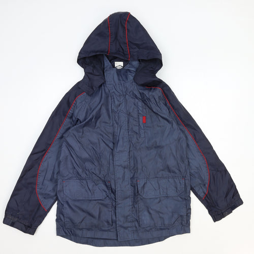 Ladybird Boys Blue Windbreaker Jacket Size 12-13 Years Zip