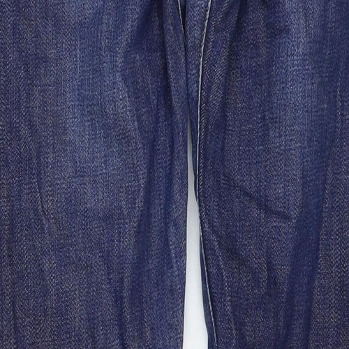 Taylor Stitch Mens Blue Cotton Straight Jeans Size 29 in Regular Button
