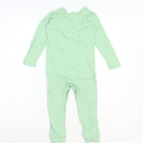 Lupilu Baby Green Cotton Babygrow One-Piece Size 18-24 Months Snap