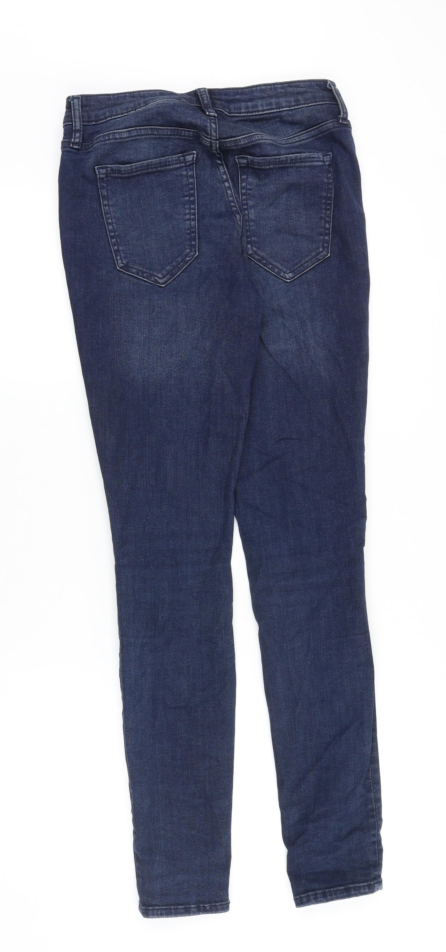 Gap Mens Blue Cotton Skinny Jeans Size 26 in Regular Zip
