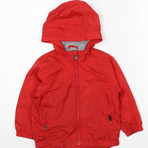 Gap Boys Red Basic Jacket Jacket Size 2 Years Zip