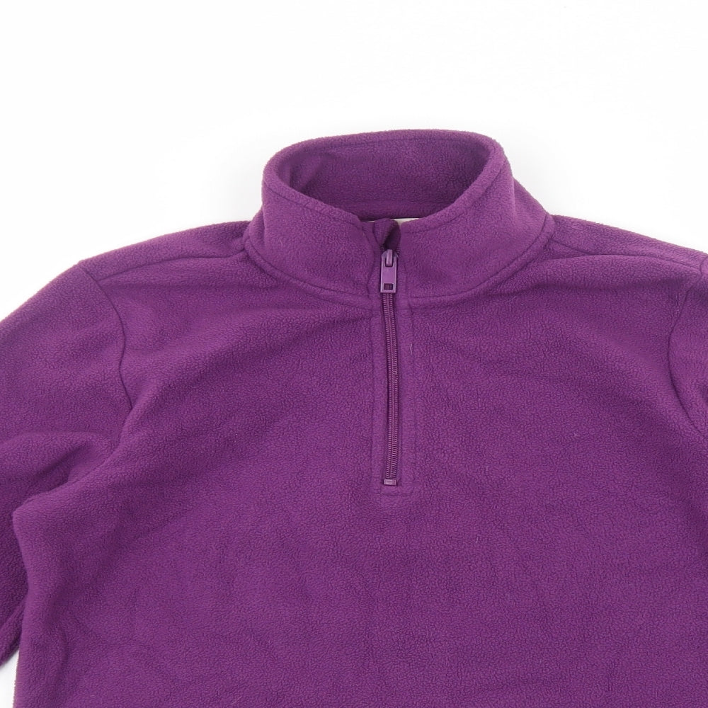 Board Angels Womens Purple Polyester Pullover Sweatshirt Size 10 Pullover