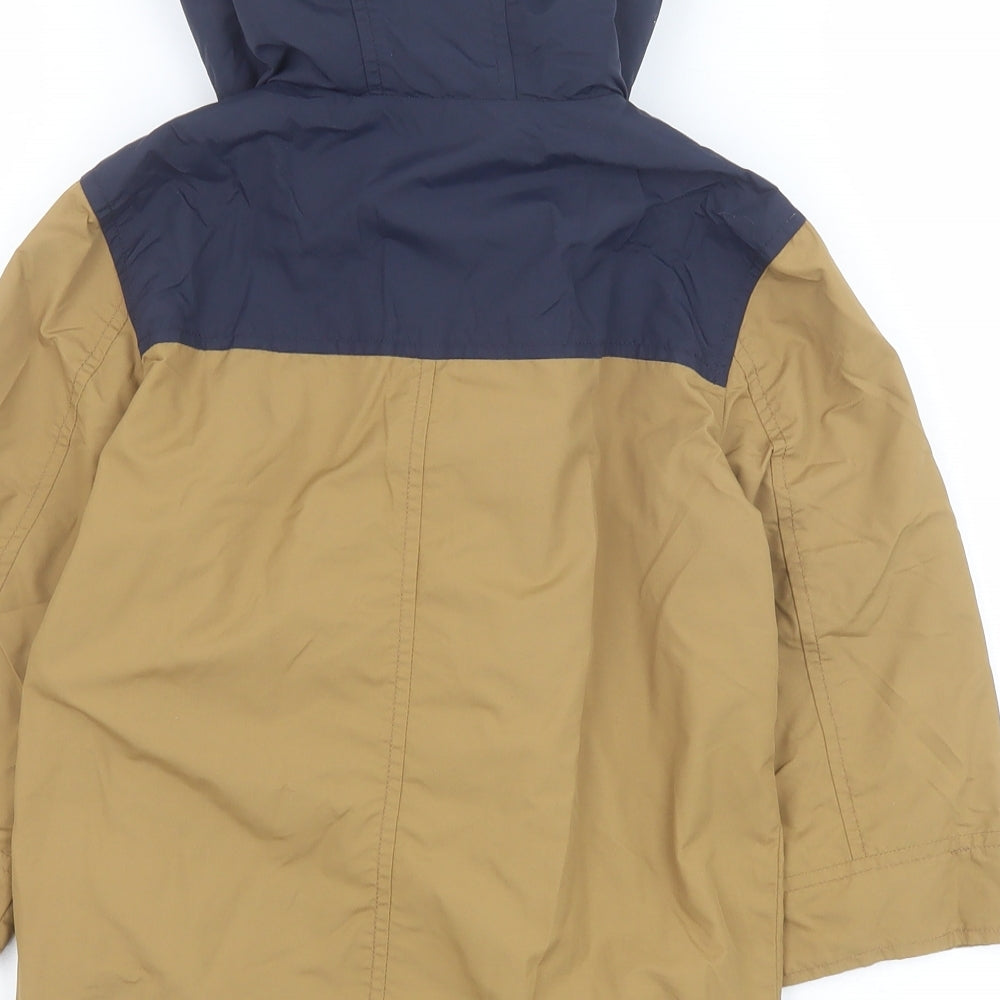 George Boys Brown Jacket Size 2-3 Years Zip
