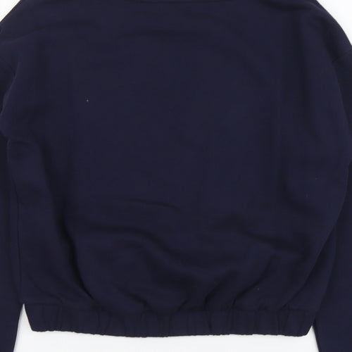 H&M Girls Blue Cotton Pullover Sweatshirt Size 12-13 Years Pullover - Love