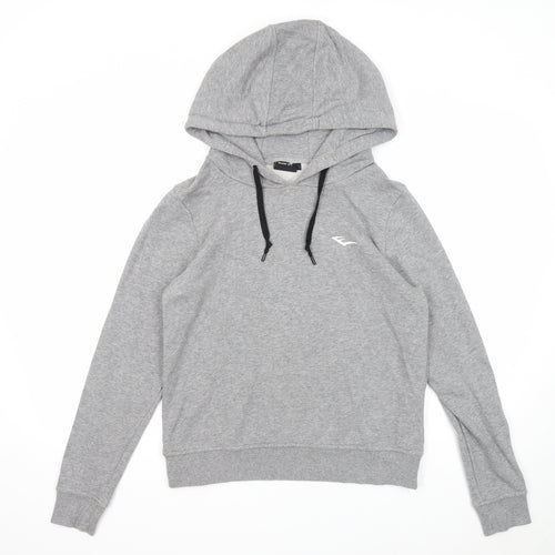 Everlast Womens Grey Cotton Pullover Hoodie Size 12 Pullover