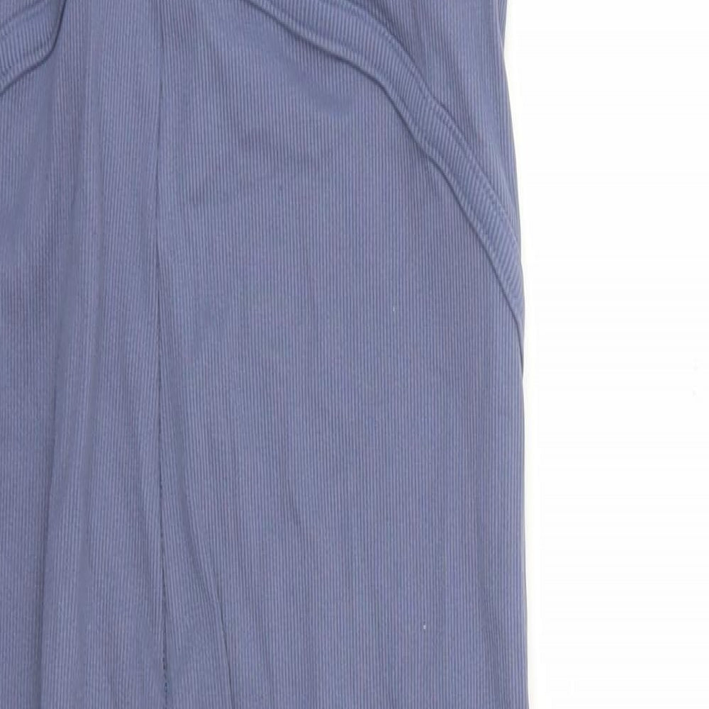 ASOS Womens Blue Polyamide Unitard One-Piece Size 10 Pullover