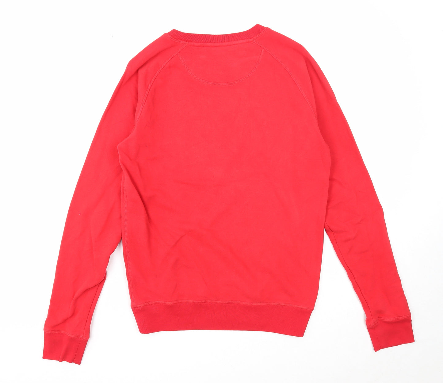 Stanley Stella Mens Red Cotton Pullover Sweatshirt Size S - Christmas Story