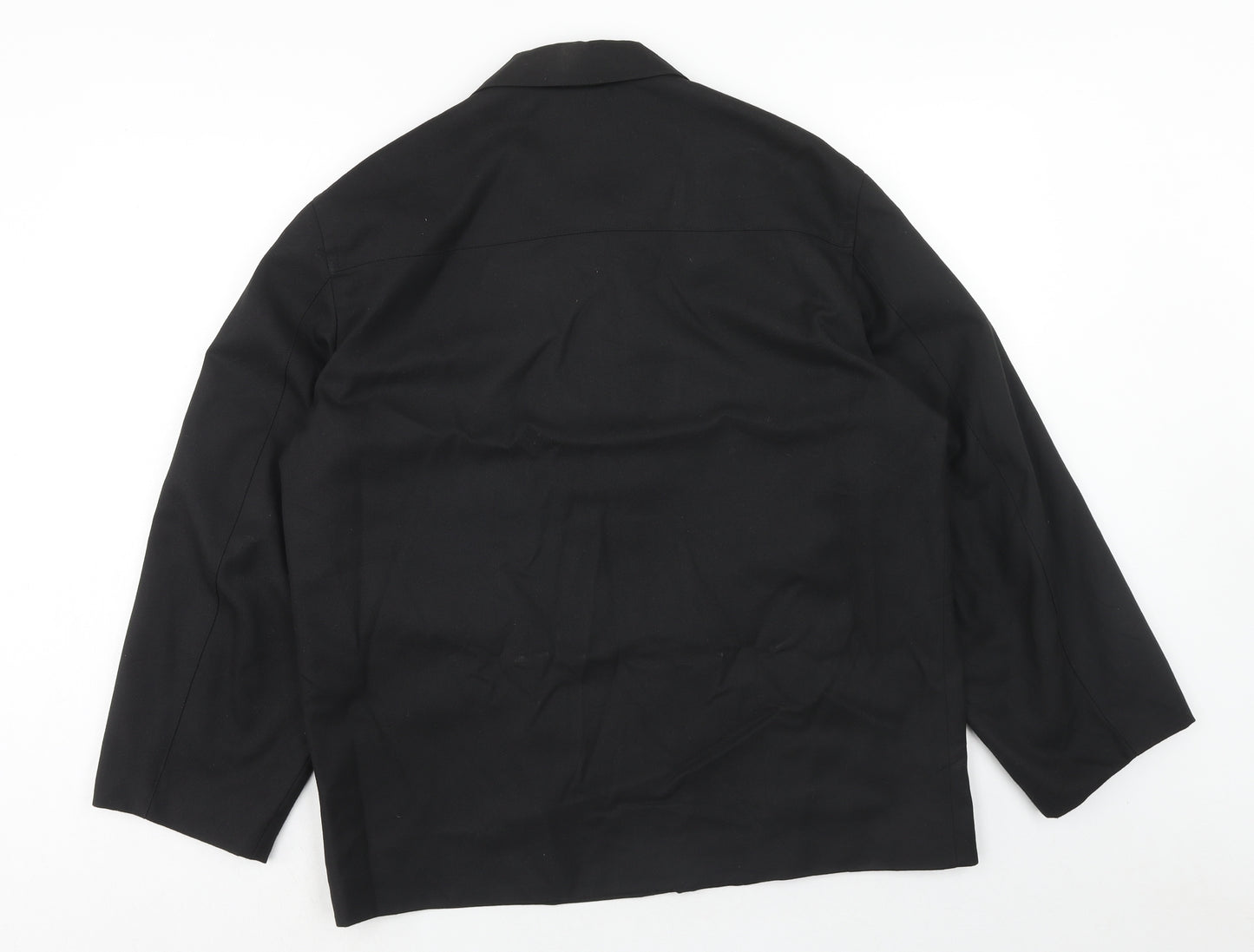 F&F Mens Black Jacket Size M Button