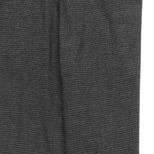 NEXT Mens Black Polyester Dress Pants Trousers Size 32 in L33 in Regular Zip