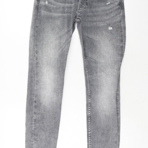 Denim & Co. Mens Red Cotton Skinny Jeans Size 30 in L32 in Regular Zip