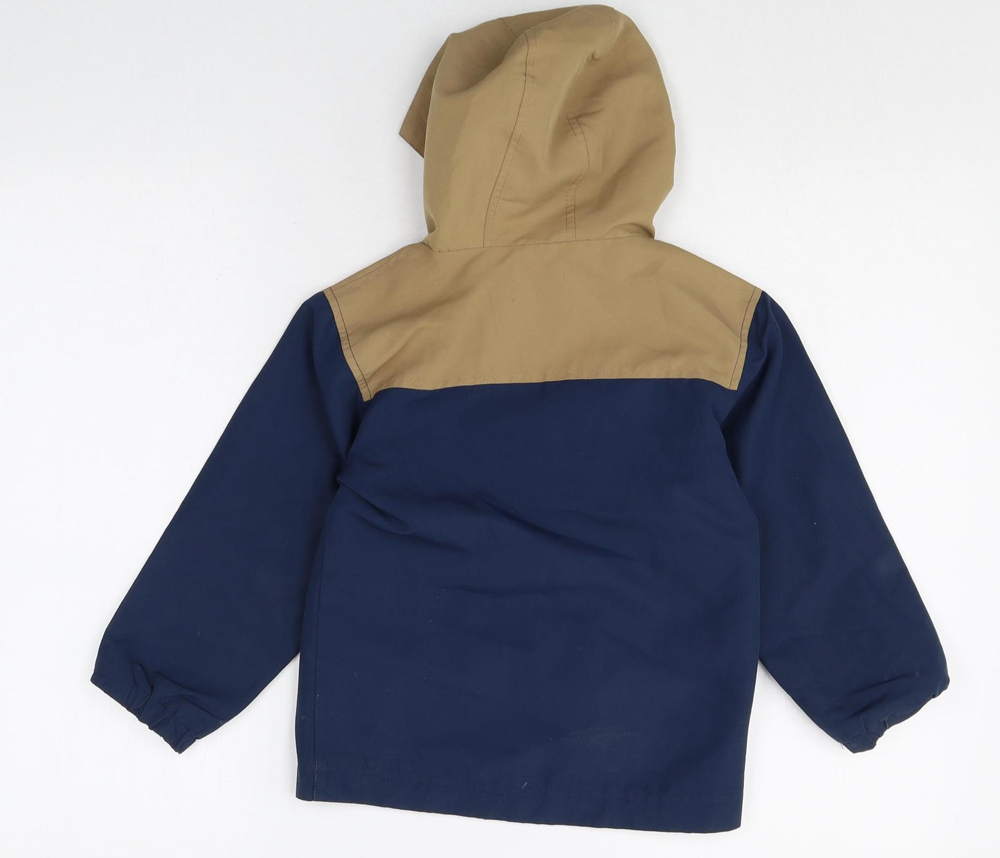Urban rascals Boys Blue Colourblock Jacket Size 6 Years Zip