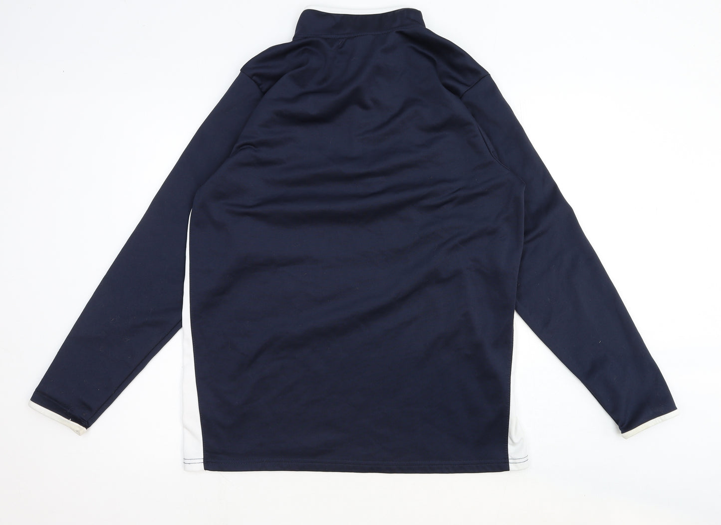 Aptus Mens Blue Cotton Pullover Sweatshirt Size M