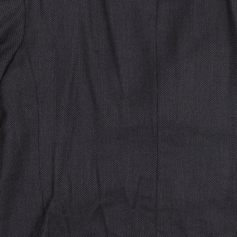 Wolsey Mens Blue Wool Jacket Suit Jacket Size 42 Regular