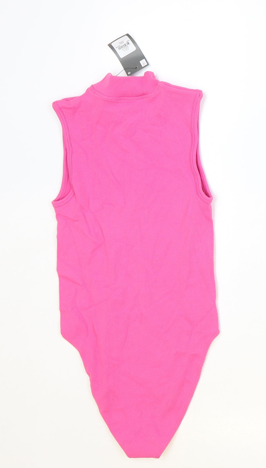 Primark Womens Pink Polyester Bodysuit One-Piece Size 2XS Snap