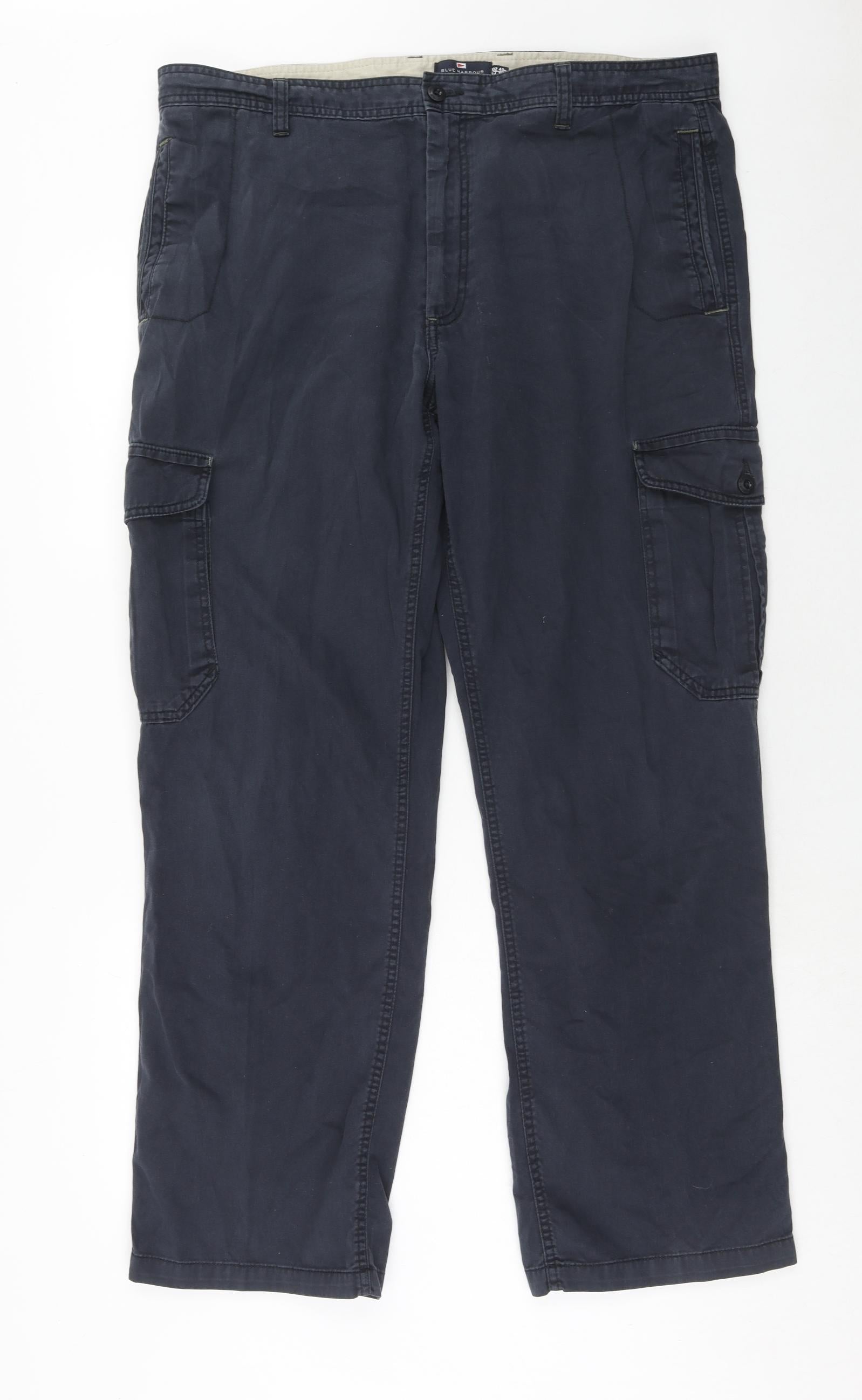 Mast & Harbour Regular Fit Men Blue Trousers - Price History