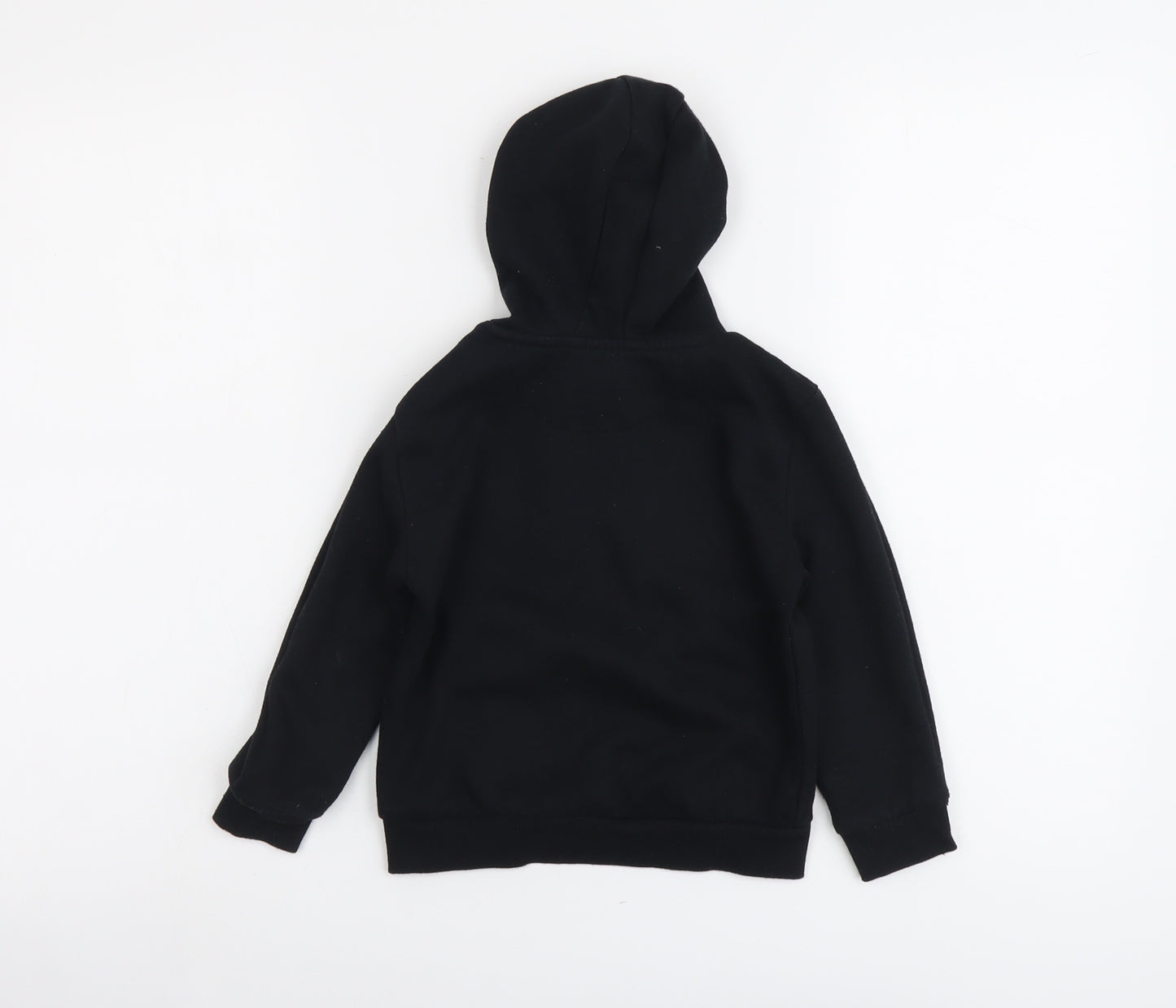 Primark Boys Black Cotton Pullover Hoodie Size 4-5 Years Pullover - Born 2 Skate