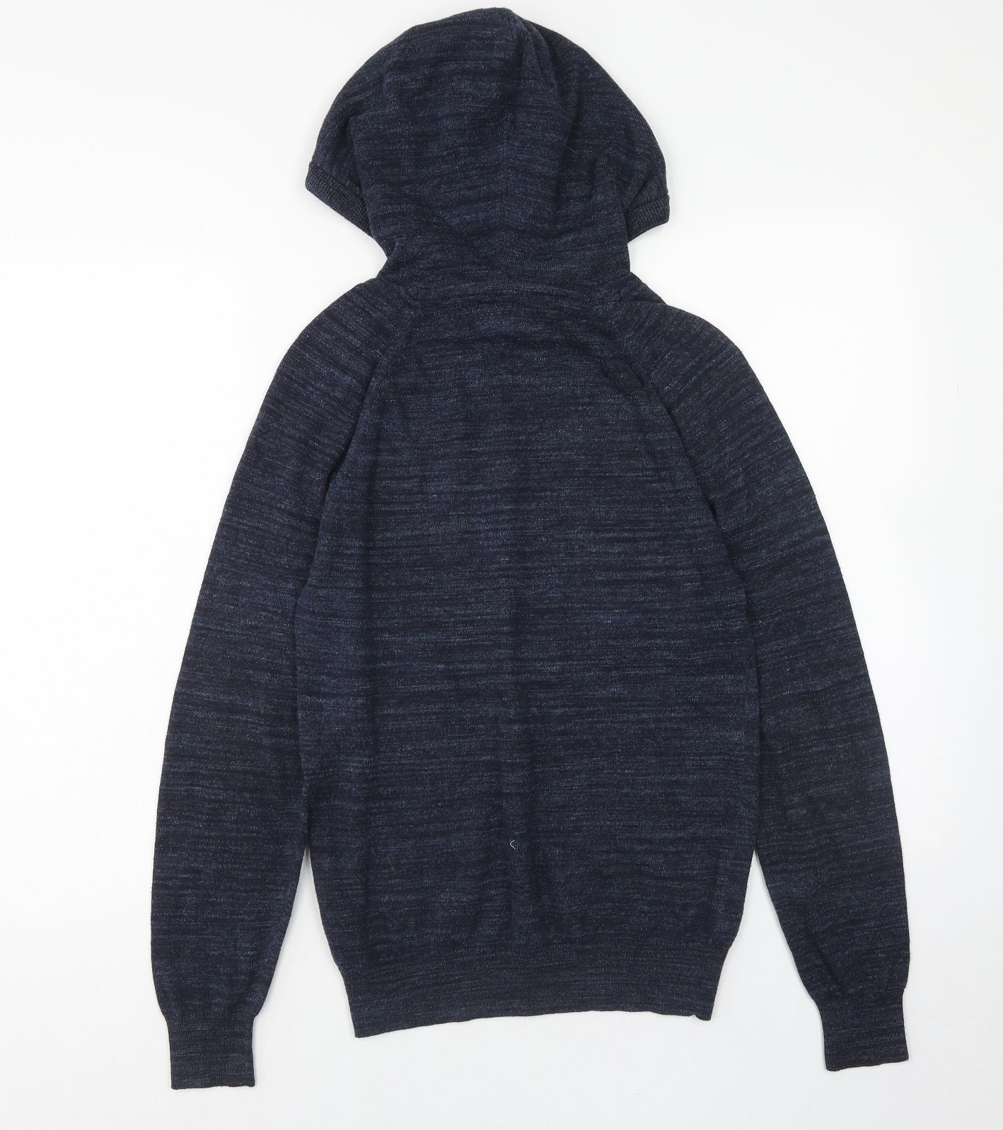 NEXT Mens Blue Cotton Pullover Hoodie Size XS
