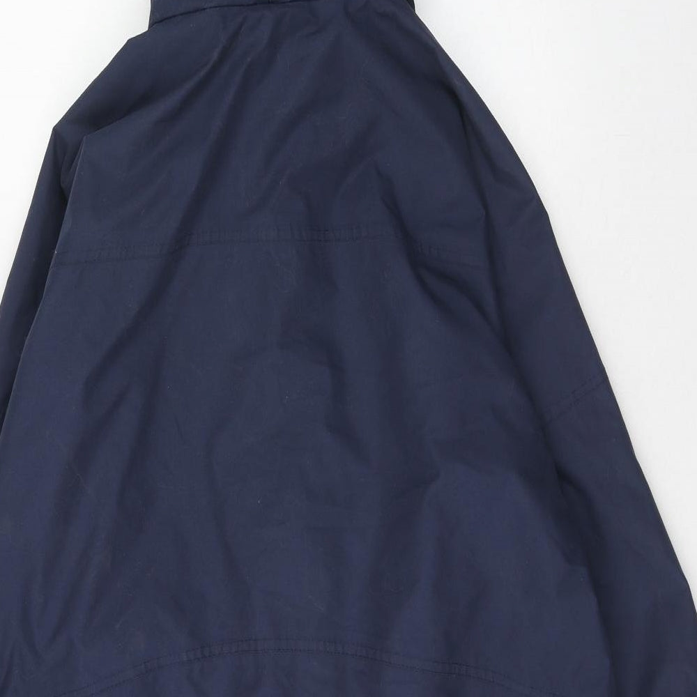 Meltemi Mens Blue Rain Coat Coat Size S Zip